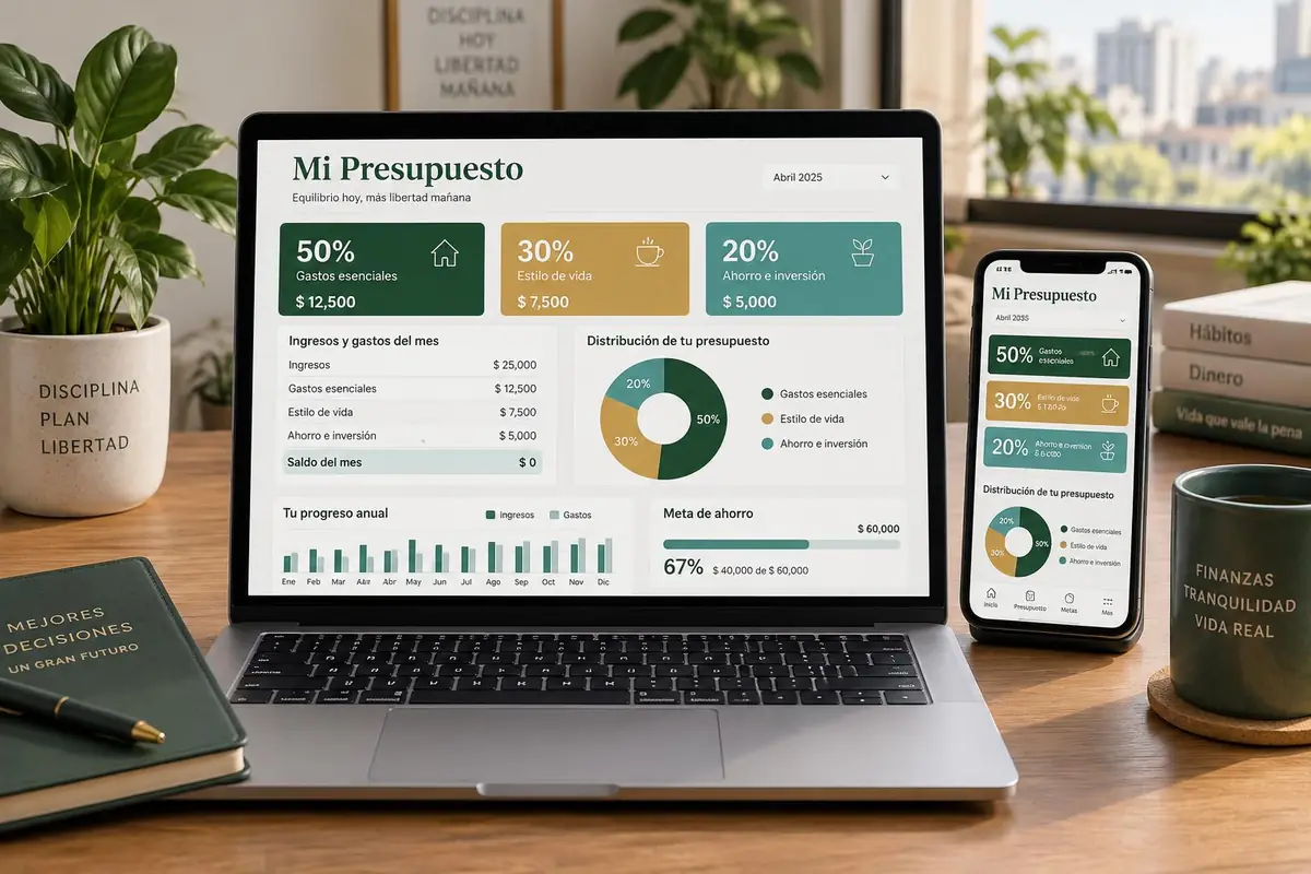 Planilla Financiera Premium 50/30/20